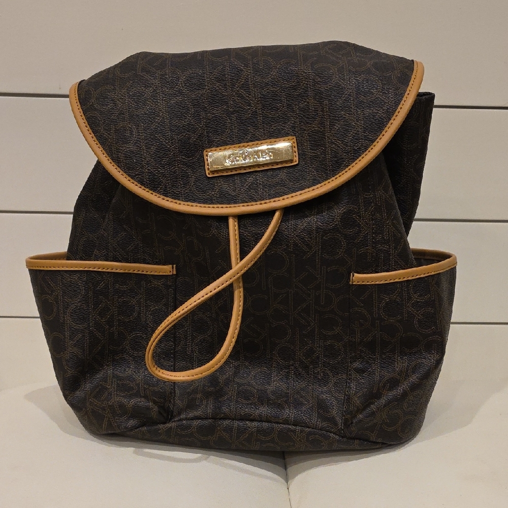 Calvin Klein Brown Backpack